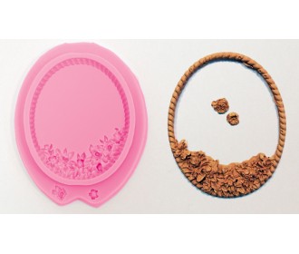 ΚΑΛΟΥΠΙ ΣΙΛΙΚΟΝΗΣ ΚΟΡΝΙΖΑ 11cm x 8.7cm 1833# 0515106