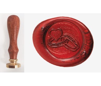 ΣΦΡΑΓΙΔΑ ΒΟΥΛΟΚΕΡΙ 2.5cm ΚΑΡΔΙΑ ΔΑΧΤΥΛΙΔΙΑ 05151167 ΣΦΡΑΓΙΔΑ ΒΟΥΛΟΚΕΡΙ 2.5cm ΚΑΡΔΙΑ ΔΑΧΤΥΛΙΔΙΑ 05151167