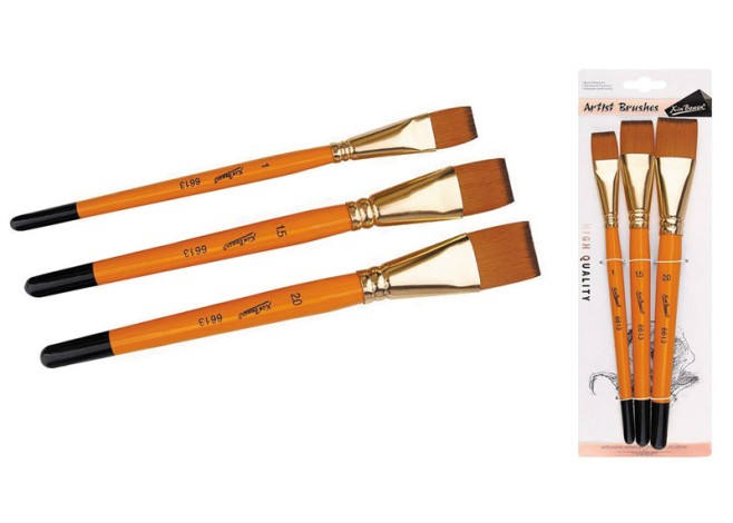 ΠΙΝΕΛΑ ΧΕΙΡΟΤΕΧΝΙΑΣ (1.0,1.5,2.0) ΣΕΤ/3 0515176 ΠΙΝΕΛΑ ΧΕΙΡΟΤΕΧΝΙΑΣ (1.0,1.5,2.0) ΣΕΤ/3 0515176