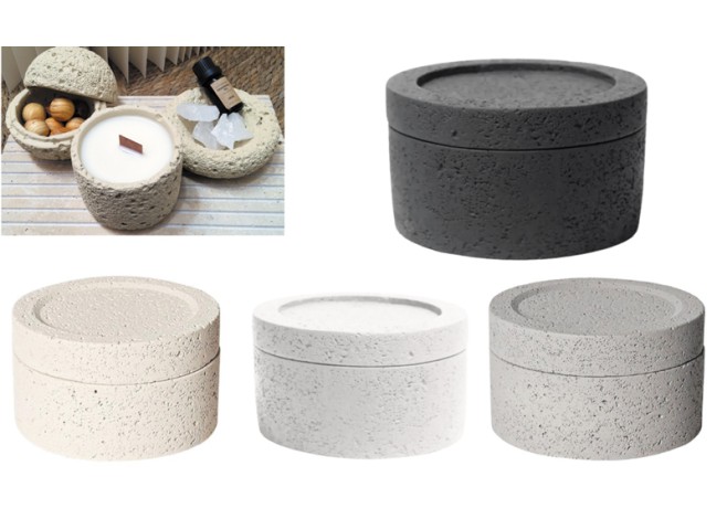 ΒΑΖΟ ΑΠΟ ΠΟΡΟΛΙΘΟ ΜΕ ΚΑΠΑΚΙ 13cm x 8cm 0515352 ΒΑΖΟ ΑΠΟ ΠΟΡΟΛΙΘΟ ΜΕ ΚΑΠΑΚΙ 13cm x 8cm 0515352