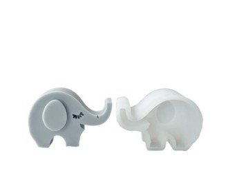 ΚΑΛΟΥΠΙ ΣΙΛΙΚΟΝΗΣ ΕΛΕΦΑΝΤΑΣ 6.7cm 0515381 ΚΑΛΟΥΠΙ ΣΙΛΙΚΟΝΗΣ ΕΛΕΦΑΝΤΑΣ 6.7cm 0515381