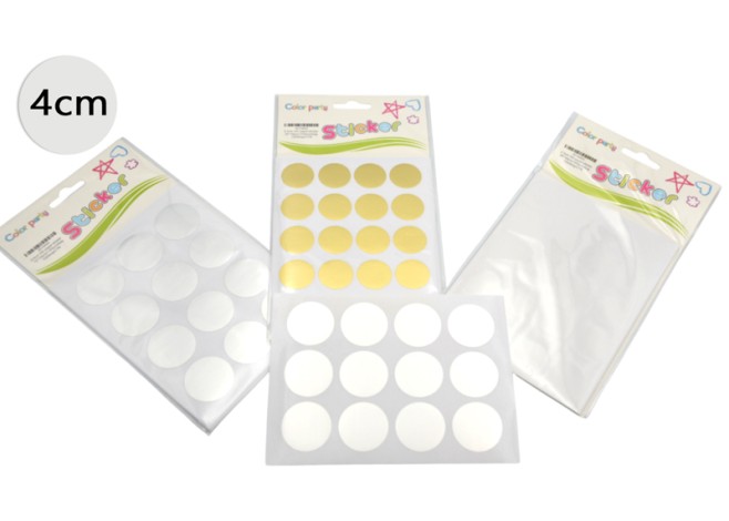 ΑΥΤΟΚΟΛΛΗΤΟ ΧΑΡΤΙΝΟ ΣΤΡΟΓΓΥΛΟ 4cm 0515445 ΑΥΤΟΚΟΛΛΗΤΟ ΧΑΡΤΙΝΟ ΣΤΡΟΓΓΥΛΟ 4cm 0515445