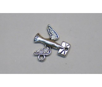 ΜΕΤΑΛΛΙΚΟ ΠΕΡΙΣΤΕΡΙ 1.9x1.9cm 0517161 ΜΕΤΑΛΛΙΚΟ ΠΕΡΙΣΤΕΡΙ 1.9x1.9cm 0517161