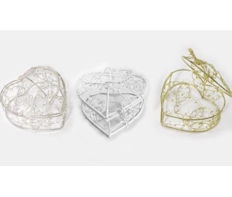 ΜΕΤΑΛΛΙΚΟ ΚΑΛΑΘΑΚΙ ΚΑΡΔΙΑ ΜΕ ΚΑΠΑΚΙ 8.4x8x5.3cm 0517174