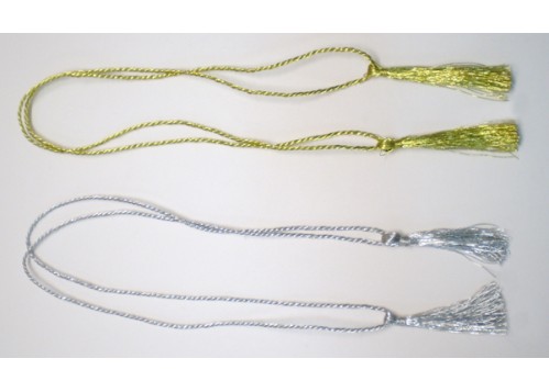 ΦΟΥΝΤΑ 7cm ΜΕ ΚΟΡΔΟΝΙ 43cm ΧΡΥΣΗ ΑΣΗΜΙ 0517175 ΦΟΥΝΤΑ 7cm ΜΕ ΚΟΡΔΟΝΙ 43cm ΧΡΥΣΗ ΑΣΗΜΙ 0517175