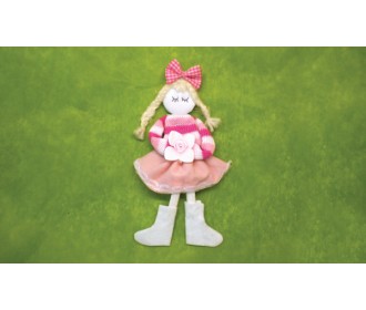 ΚΟΥΚΛΑΚΙ ΜΕΓΑΛΟ - ΚΟΡΙΤΣΑΚΙ ΛΟΥΛΟΥΔΙ 19x10cm 05172362 ΚΟΥΚΛΑΚΙ ΜΕΓΑΛΟ - ΚΟΡΙΤΣΑΚΙ ΛΟΥΛΟΥΔΙ 19x10cm 05172362