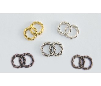 ΜΕΤΑΛΛΙΚΟ ΔΙΠΛΟ ΣΤΕΦΑΝΑΚΙ 20mm x 21mm 0517308