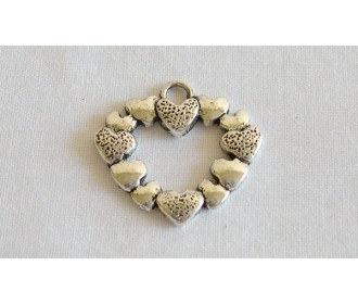 ΜΕΤΑΛΛΙΚΗ ΚΑΡΔΙΑ ΣΤΕΦΑΝΙ ΚΑΡΔΙΕΣ 2.1x2cm 0517355 ΜΕΤΑΛΛΙΚΗ ΚΑΡΔΙΑ ΣΤΕΦΑΝΙ ΚΑΡΔΙΕΣ 2.1x2cm 0517355