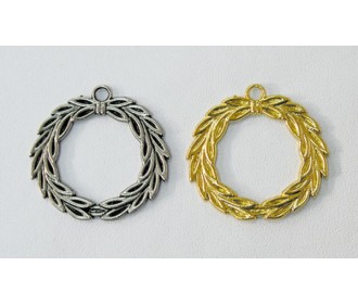 ΜΕΤΑΛΛΙΚΟ ΣΤΕΦΑΝΙ ΣΤΡΟΓΓ. ΦΥΛΛΟ ΕΛΙΑΣ 40mm x 41mm 0517367 ΜΕΤΑΛΛΙΚΟ ΣΤΕΦΑΝΙ ΣΤΡΟΓΓ. ΦΥΛΛΟ ΕΛΙΑΣ 40mm x 41mm 0517367