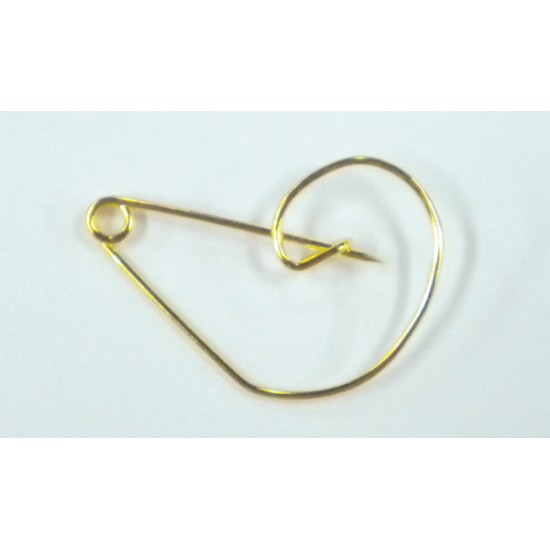 ΠΑΡΑΜΑΝΑ ΚΛΕΙΔΙ ΣΟΛ ΧΡΥΣΗ 3.3cm x 2.4cm 0517371