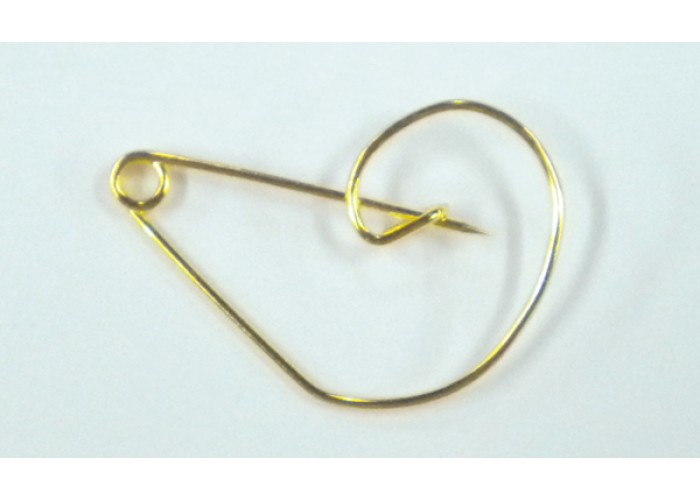 ΠΑΡΑΜΑΝΑ ΚΛΕΙΔΙ ΣΟΛ ΧΡΥΣΗ 3.3cm x 2.4cm 0517371