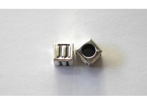 ΜΕΤΑΛΛ. ΜΟΝΟΓΡΑΜΜΑ Π ΚΥΒΟΣ 7mm 0517396 ΜΕΤΑΛΛ. ΜΟΝΟΓΡΑΜΜΑ Π ΚΥΒΟΣ 7mm 0517396