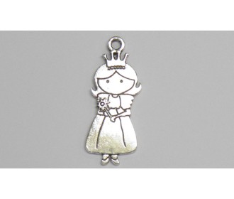 ΜΕΤΑΛΛΙΚΗ ΠΡΙΓΚΙΠΙΣΣΑ Α13064 48mm x 19mm 0517445 ΜΕΤΑΛΛΙΚΗ ΠΡΙΓΚΙΠΙΣΣΑ Α13064 48mm x 19mm 0517445