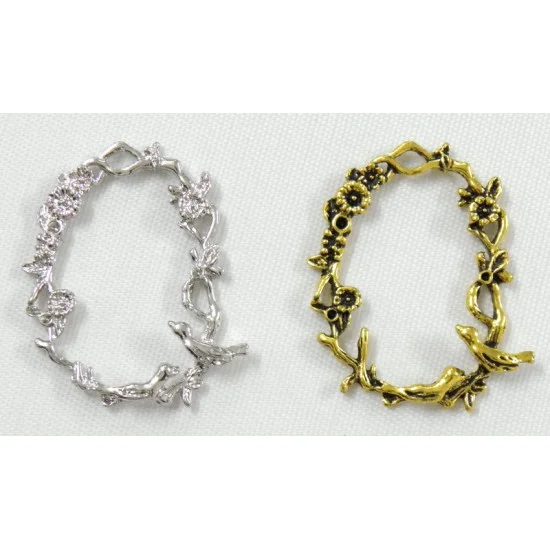 ΜΕΤΑΛΛΙΚΟ ΣΤΕΦΑΝΙ Β21797 34mm x 43mm 0517507
