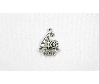 ΜΕΤΑΛ. ΚΑΡΑΒΙ ΜΕ ΤΙΜΟΝΑΚΙ 2.2x2.8cm 0517514 ΜΕΤΑΛ. ΚΑΡΑΒΙ ΜΕ ΤΙΜΟΝΑΚΙ 2.2x2.8cm 0517514