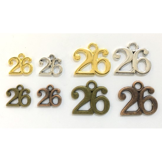 ΜΕΤΑΛΛΙΚΟ ΚΡΕΜΑΣΤΟ 26 ΜΙΚΡΟ 1.6cm x 1.2cm 0517689 ΜΕΤΑΛΛΙΚΟ ΚΡΕΜΑΣΤΟ 26 ΜΙΚΡΟ 1.6cm x 1.2cm 0517689
