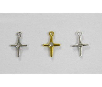 ΜΕΤΑΛΛΙΚΟΣ ΣΤΑΥΡΟΣ ΠΕΤΡΑ 15mm 0517703 ΜΕΤΑΛΛΙΚΟΣ ΣΤΑΥΡΟΣ ΠΕΤΡΑ 15mm 0517703