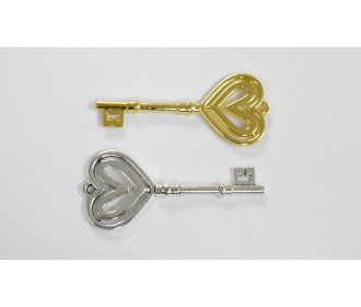 ΜΕΤΑΛΛΙΚΟ ΚΛΕΙΔΙ ΚΑΡΔΙΑ 3cm x 7cm 0517741 ΜΕΤΑΛΛΙΚΟ ΚΛΕΙΔΙ ΚΑΡΔΙΑ 3cm x 7cm 0517741
