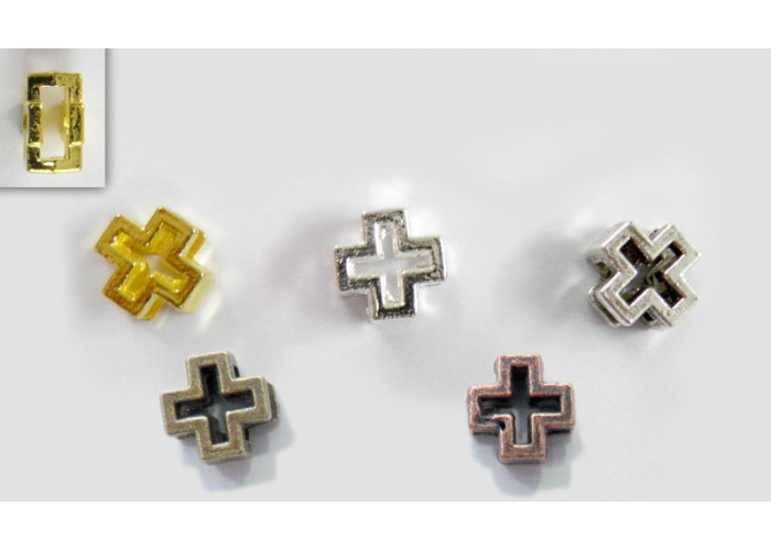 ΜΕΤΑΛΛΙΚΟΣ ΣΤΑΥΡΟΣ ΔΙΑΤΡΗΤΟΣ 10mm x 10mm 0517749 ΜΕΤΑΛΛΙΚΟΣ ΣΤΑΥΡΟΣ ΔΙΑΤΡΗΤΟΣ 10mm x 10mm 0517749
