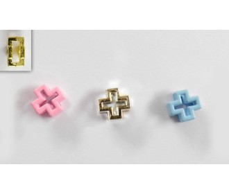 ΜΕΤΑΛΛΙΚΟΣ ΣΤΑΥΡΟΣ ΔΙΑΤΡΗΤΟΣ ME UV 10mm x 10mm 0517750 ΜΕΤΑΛΛΙΚΟΣ ΣΤΑΥΡΟΣ ΔΙΑΤΡΗΤΟΣ ME UV 10mm x 10mm 0517750
