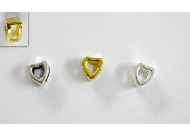 ΜΕΤΑΛΛΙΚΗ ΚΑΡΔΙΑ ΔΙΑΤΡΗΤΗ 0.8x0.8cm 0517751 ΜΕΤΑΛΛΙΚΗ ΚΑΡΔΙΑ ΔΙΑΤΡΗΤΗ 0.8x0.8cm 0517751