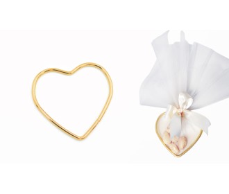 ΜΕΤΑΛΛΙΚΗ ΚΑΡΔΙΑ ΧΟΝΤΡΗ 9cm 0517778