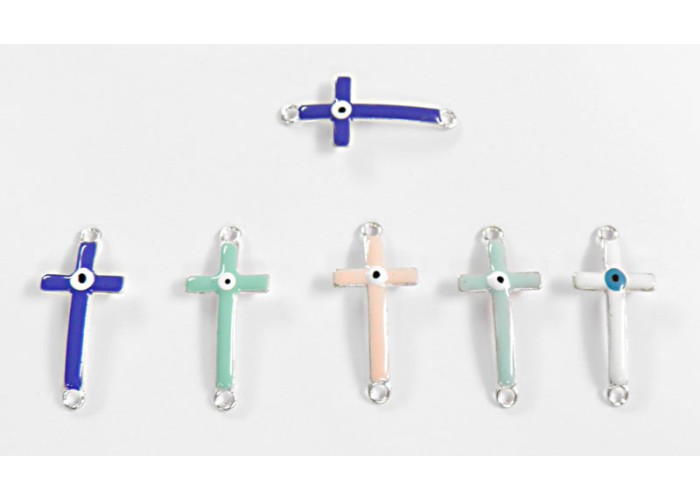 ΣΤΑΥΡΟΣ ΣΜΑΛΤΟ ΜΑΤΑΚΙ 2ΤΡΥΠΕΣ ΑΣΗΜΙ 16mm x 36mm 05177821 ΣΤΑΥΡΟΣ ΣΜΑΛΤΟ ΜΑΤΑΚΙ 2ΤΡΥΠΕΣ ΑΣΗΜΙ 16mm x 36mm 05177821
