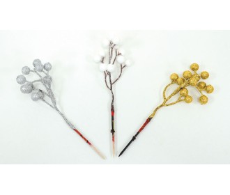 ΧΡΙΣΤΟΥΓΕΝΝΙΑΤΙΚΟ ΚΛΑΔΙ ΜΕ ΓΚΛΙΤΕΡ 0517792