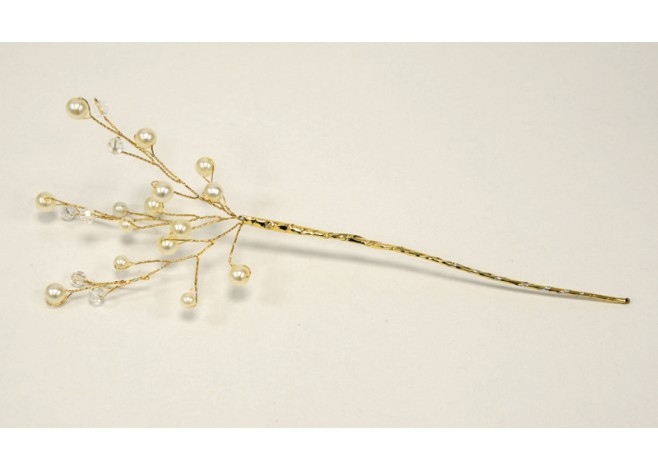 ΚΛΑΔΙ ΜΕ ΚΡΥΣΤΑΛΛΑΚΙΑ ΚΑΙ ΠΕΡΛΕΣ 23cm 0517858 ΚΛΑΔΙ ΜΕ ΚΡΥΣΤΑΛΛΑΚΙΑ ΚΑΙ ΠΕΡΛΕΣ 23cm 0517858