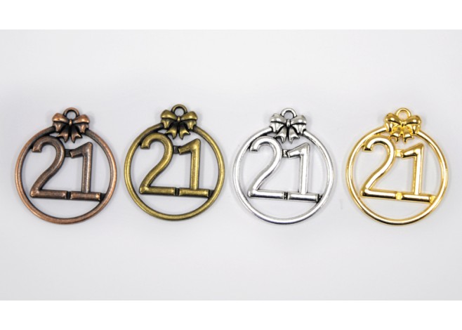 ΜΕΤΑΛΛΙΚΗ ΜΠΑΛΑ 21 ΜΕ ΦΙΟΓΚΟ 3x3.5cm 0517884 ΜΕΤΑΛΛΙΚΗ ΜΠΑΛΑ 21 ΜΕ ΦΙΟΓΚΟ 3x3.5cm 0517884