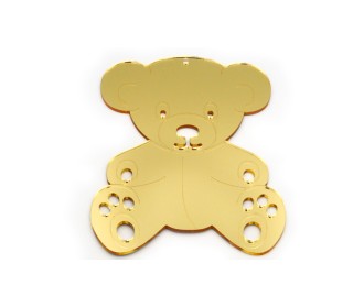 ΠΛΕΞΙΓΚΛΑΣ ΧΡΥΣΟ ΑΡΚΟΥΔΑΚΙ 20cm x 15cm 0517929 ΠΛΕΞΙΓΚΛΑΣ ΧΡΥΣΟ ΑΡΚΟΥΔΑΚΙ 20cm x 15cm 0517929