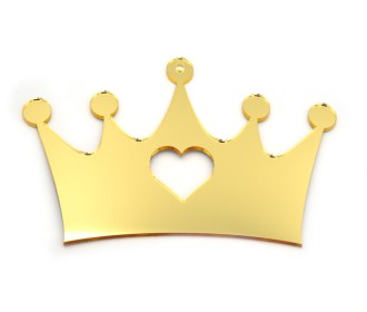 ΠΛΕΞΙΓΚΛΑΣ ΧΡΥΣΗ ΚΟΡΩΝΑ 20cm x 14cm 0517930 ΠΛΕΞΙΓΚΛΑΣ ΧΡΥΣΗ ΚΟΡΩΝΑ 20cm x 14cm 0517930