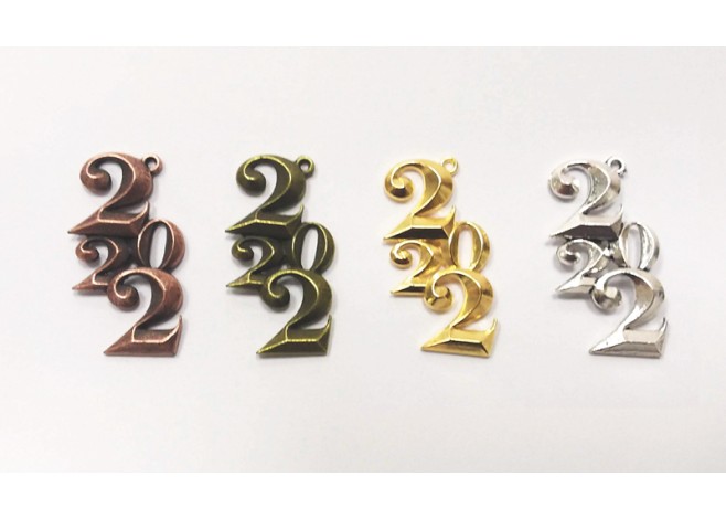 ΜΕΤΑΛΛΙΚΟ 3D 2022 2.4cm x 4.2cm 0517937 ΜΕΤΑΛΛΙΚΟ 3D 2022 2.4cm x 4.2cm 0517937