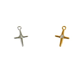 ΜΕΤΑΛΛΙΚΟΣ ΣΤΑΥΡΟΣ ΠΕΤΡΑ 1.1cm x 1.6cm 0517987 ΜΕΤΑΛΛΙΚΟΣ ΣΤΑΥΡΟΣ ΠΕΤΡΑ 1.1cm x 1.6cm 0517987