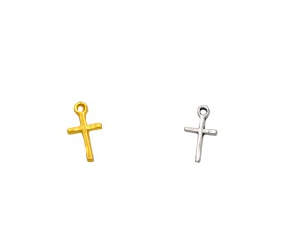 ΜΕΤΑΛΛΙΚΟΣ ΣΤΑΥΡΟΣ ΜΙΝΙ 0.7cm x 1.5cm 0517988 ΜΕΤΑΛΛΙΚΟΣ ΣΤΑΥΡΟΣ ΜΙΝΙ 0.7cm x 1.5cm 0517988