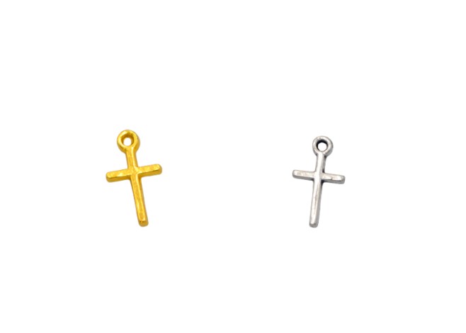 ΜΕΤΑΛΛΙΚΟΣ ΣΤΑΥΡΟΣ ΜΙΝΙ 0.7cm x 1.5cm 0517988