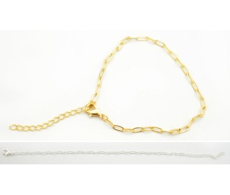 ΜΕΤΑΛΛΙΚΟ ΒΡΑΧΙΟΛΙ ΑΛΥΣΙΔΑ 18cm 0517994 ΜΕΤΑΛΛΙΚΟ ΒΡΑΧΙΟΛΙ ΑΛΥΣΙΔΑ 18cm 0517994