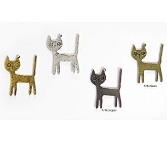 ΜΕΤΑΛΛΙΚΗ ΓΑΤΑ 31mm x 41mm 0518005 ΜΕΤΑΛΛΙΚΗ ΓΑΤΑ 31mm x 41mm 0518005