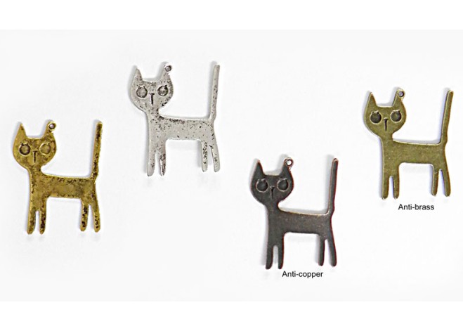 ΜΕΤΑΛΛΙΚΗ ΓΑΤΑ 31mm x 41mm 0518005 ΜΕΤΑΛΛΙΚΗ ΓΑΤΑ 31mm x 41mm 0518005