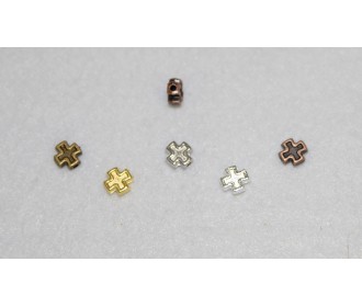 ΜΕΤΑΛΛΙΚΟ ΣΤΑΥΡΟΣ ΜΙΝΙ ΔΙΑΜΠΕΡΕΣ 7mm 0518023 ΜΕΤΑΛΛΙΚΟ ΣΤΑΥΡΟΣ ΜΙΝΙ ΔΙΑΜΠΕΡΕΣ 7mm 0518023