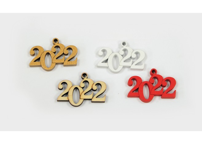 2022 ΞΥΛΙΝΟ 4cm x 2.8cm ΚΡΕΜΑΣΤΟ 0518037 2022 ΞΥΛΙΝΟ 4cm x 2.8cm ΚΡΕΜΑΣΤΟ 0518037