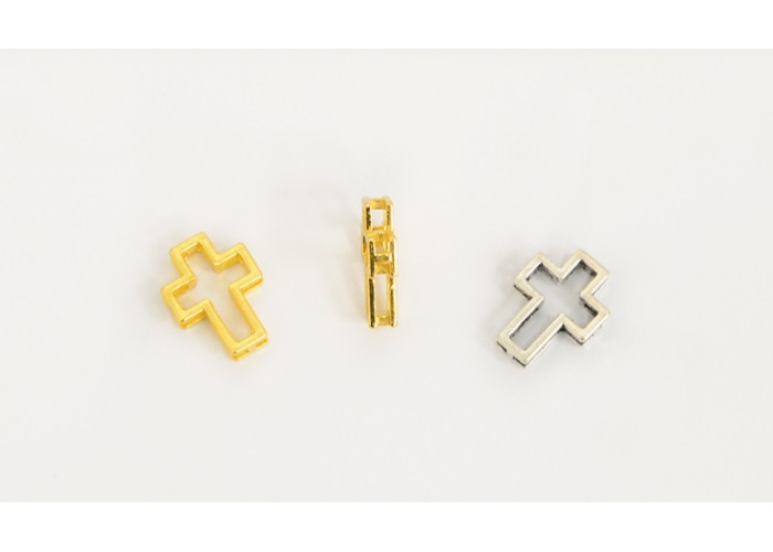 ΜΕΤΑΛΛΙΚΟΣ ΣΤΑΥΡΟΣ A35222 12mm x 15mm 0518052 ΜΕΤΑΛΛΙΚΟΣ ΣΤΑΥΡΟΣ A35222 12mm x 15mm 0518052