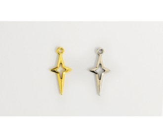 ΜΕΤΑΛΛΙΚΟΣ ΣΤΑΥΡΟΣ ΑΣΤΕΡΙ ΜΙΚΡΟ W-8591 10mm x 22mm 0518055 ΜΕΤΑΛΛΙΚΟΣ ΣΤΑΥΡΟΣ ΑΣΤΕΡΙ ΜΙΚΡΟ W-8591 10mm x 22mm 0518055