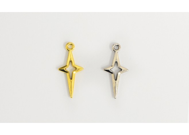 ΜΕΤΑΛΛΙΚΟΣ ΣΤΑΥΡΟΣ ΑΣΤΕΡΙ ΜΙΚΡΟ W-8591 10mm x 22mm 0518055 ΜΕΤΑΛΛΙΚΟΣ ΣΤΑΥΡΟΣ ΑΣΤΕΡΙ ΜΙΚΡΟ W-8591 10mm x 22mm 0518055