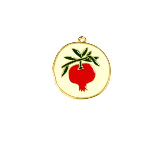 ΜΕΤΑΛΛΙΚΟ ΚΡΕΜΑΣΤΟ ΣΜΑΛΤΟ ΜΕ ΡΟΔΙ 82504 44mm x 48mm 0518057 ΜΕΤΑΛΛΙΚΟ ΚΡΕΜΑΣΤΟ ΣΜΑΛΤΟ ΜΕ ΡΟΔΙ 82504 44mm x 48mm 0518057