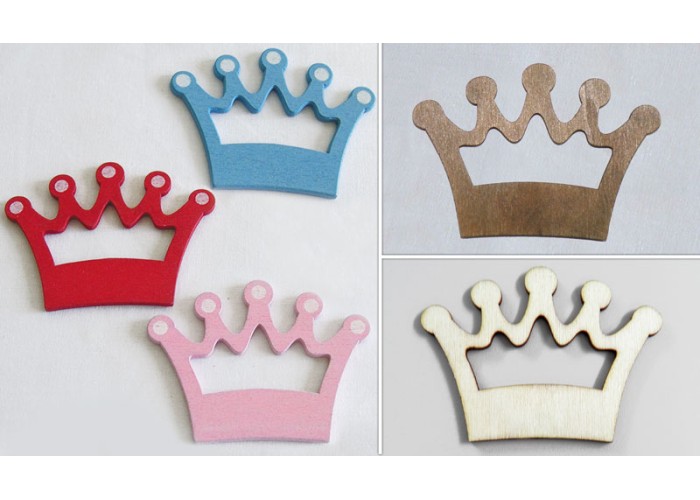 ΞΥΛΙΝΗ ΚΟΡΩΝΑ 7cm x 5cm 0519020 ΞΥΛΙΝΗ ΚΟΡΩΝΑ 7cm x 5cm 0519020
