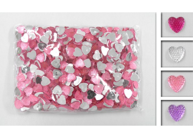 ΑΚΡΥΛΙΚΗ ΚΑΡΔΙΑ ΜΙΚΡΗ 14mm 500τεμ 0519042 ΑΚΡΥΛΙΚΗ ΚΑΡΔΙΑ ΜΙΚΡΗ 14mm 500τεμ 0519042