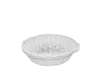 ΚΑΛΑΘΙ ΣΤΡΟΓΓΥΛΟ ΑΣΠΡΟ 50cm x 12cm 0519102