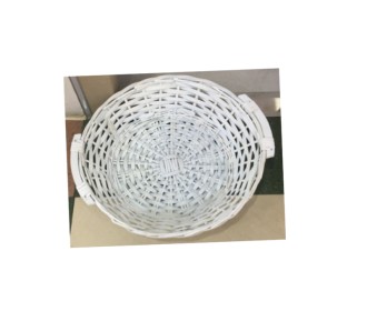 ΚΑΛΑΘΙ ΣΤΡΟΓΓΥΛΟ ΑΣΠΡΟ 55cm x 12cm 0519107 ΚΑΛΑΘΙ ΣΤΡΟΓΓΥΛΟ ΑΣΠΡΟ 55cm x 12cm 0519107