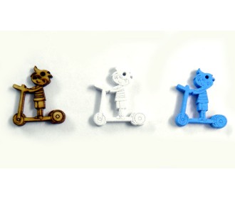 ΞΥΛΙΝΟ ΑΓΟΡΙ-ΠΑΤΙΝΙ ΜΙΚΡΟ 2.5cm 0519237